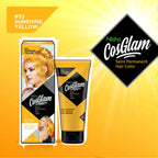 Nisha Cosglam Semi Permanent Hair Color 32 Sunshine Yellow | Grocsy