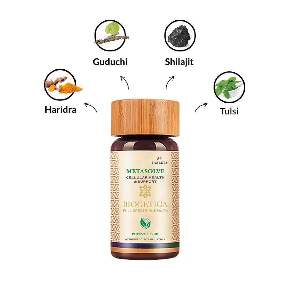 Biogetica Metasolve (Cellular Health And Immune Support, 80 Tablets) | Grocsy