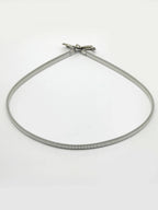 NVR Women Circular Silver Plated Stretchable Metal Belt | Grocsy