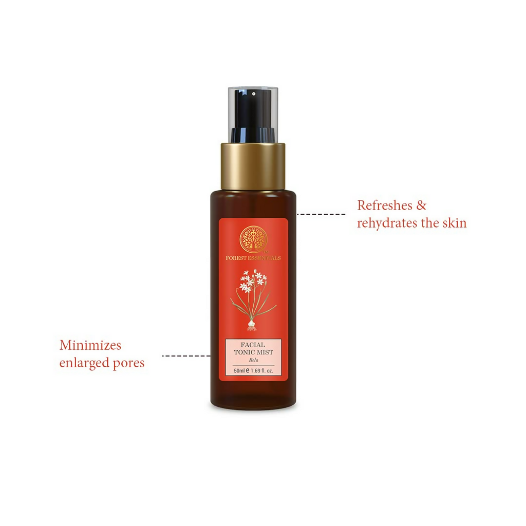 Forest Essentials Travel Size Facial Tonic Mist Bela | Grocsy
