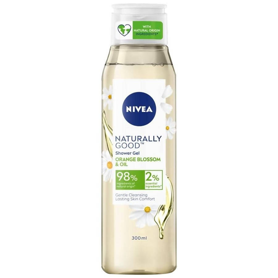 Nivea Naturally Good Orange Blossom & Oil Shower Gel | Grocsy