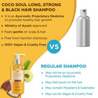 Coco Soul Long, Strong & Black Shampoo | Grocsy