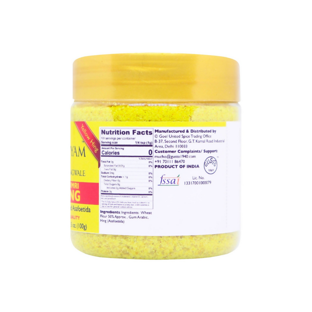 Tassyam Organics Khumri Yellow Hing | Grocsy