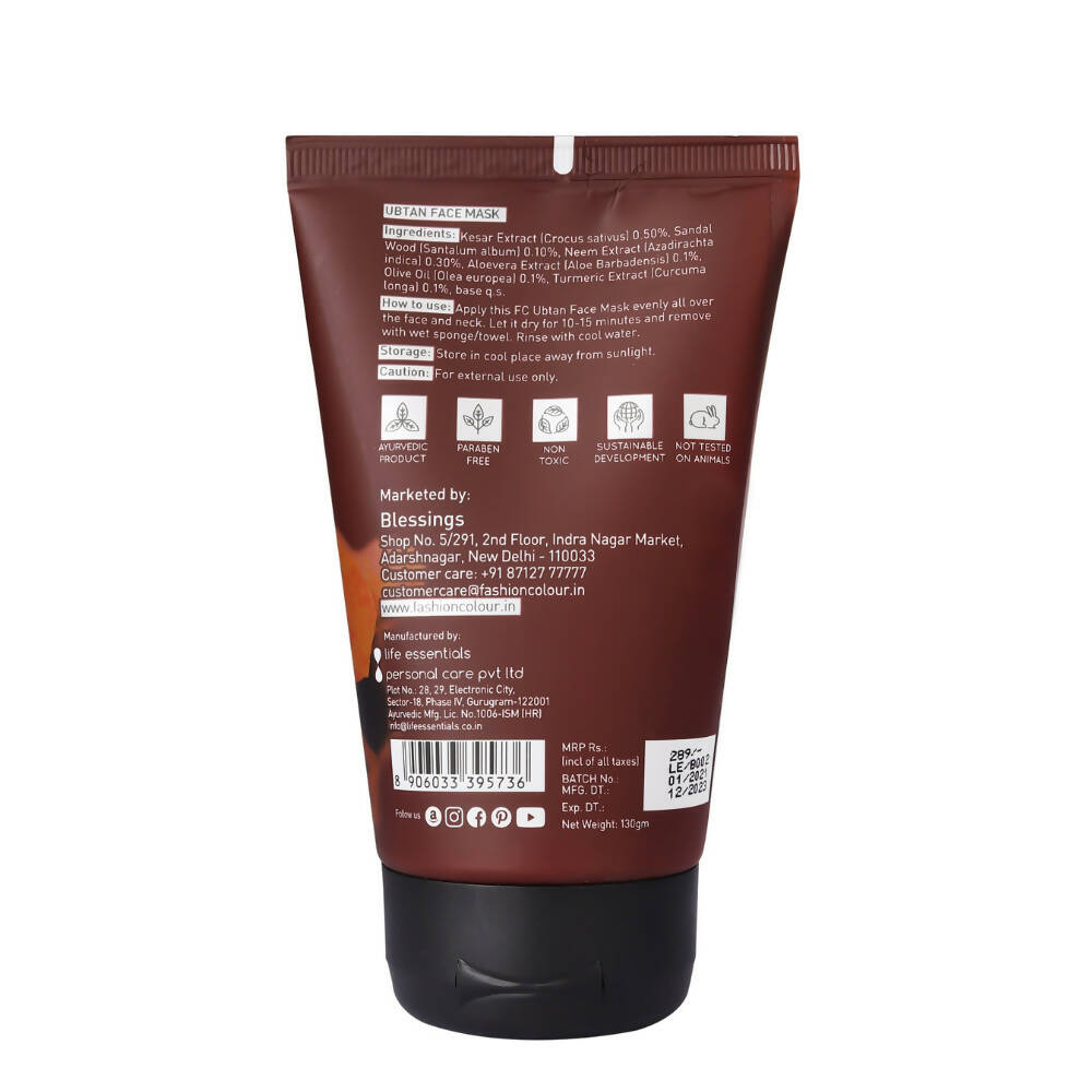 Fashion Colour Ubtan Face Mask | Grocsy