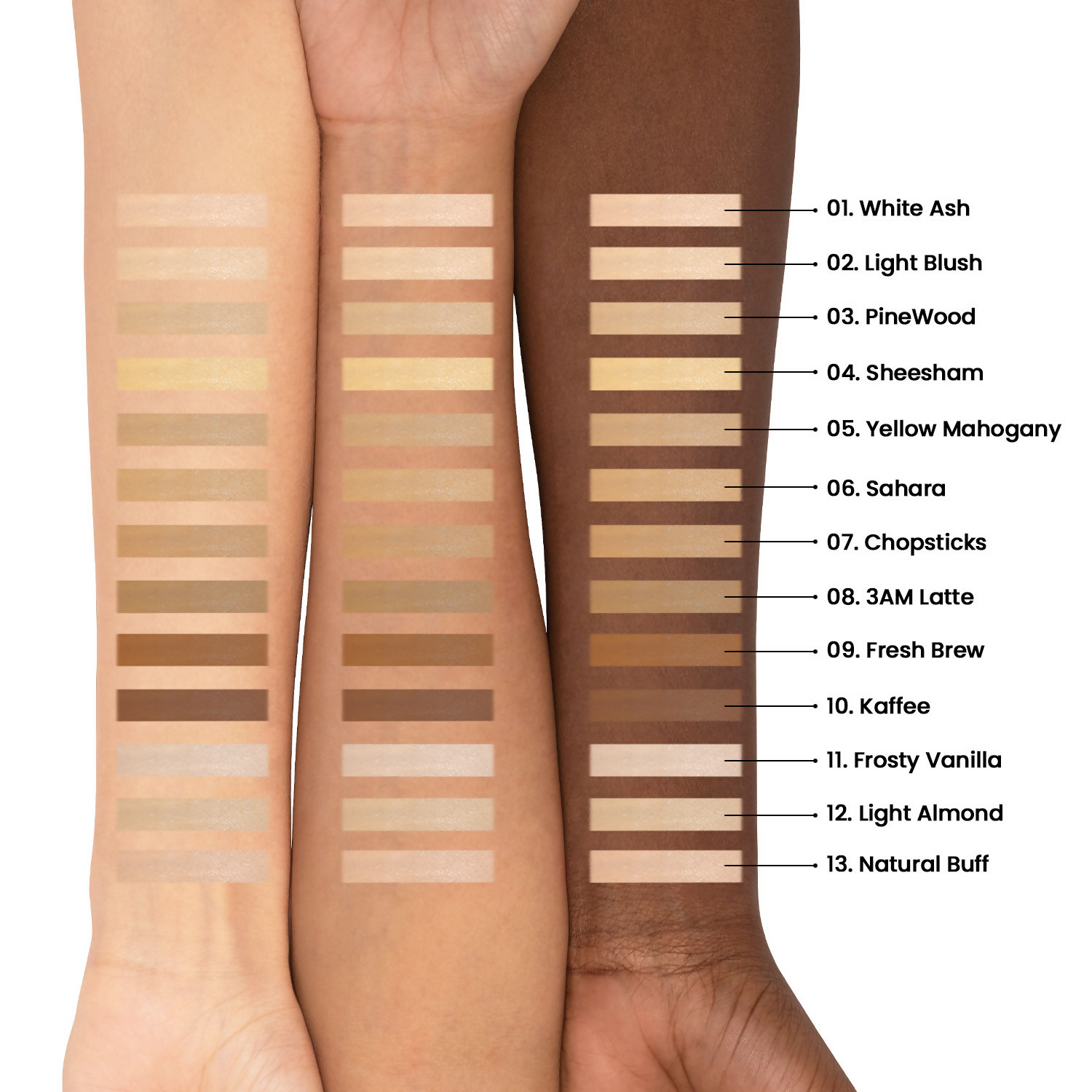 PAC Studio Hd Concealer - Yellow Mahogany | Grocsy