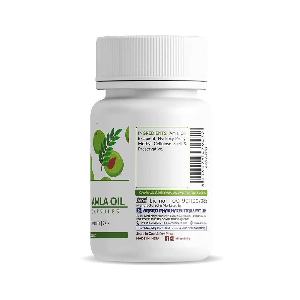 Ningen Amla Oil Capsules | Grocsy