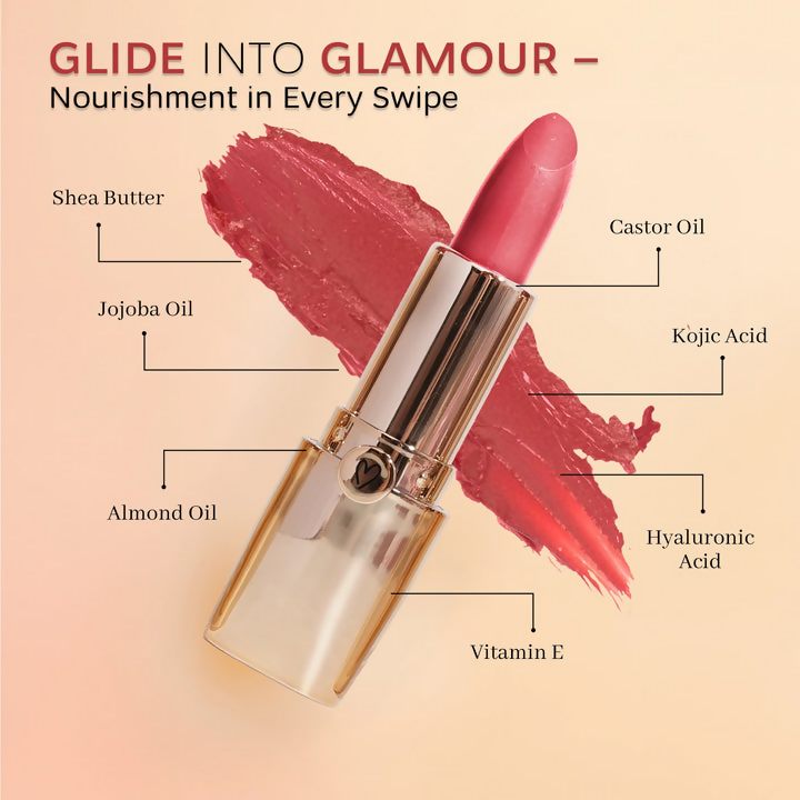 Dunamiss Lucia Soft Rose Satin Lipstick | Grocsy