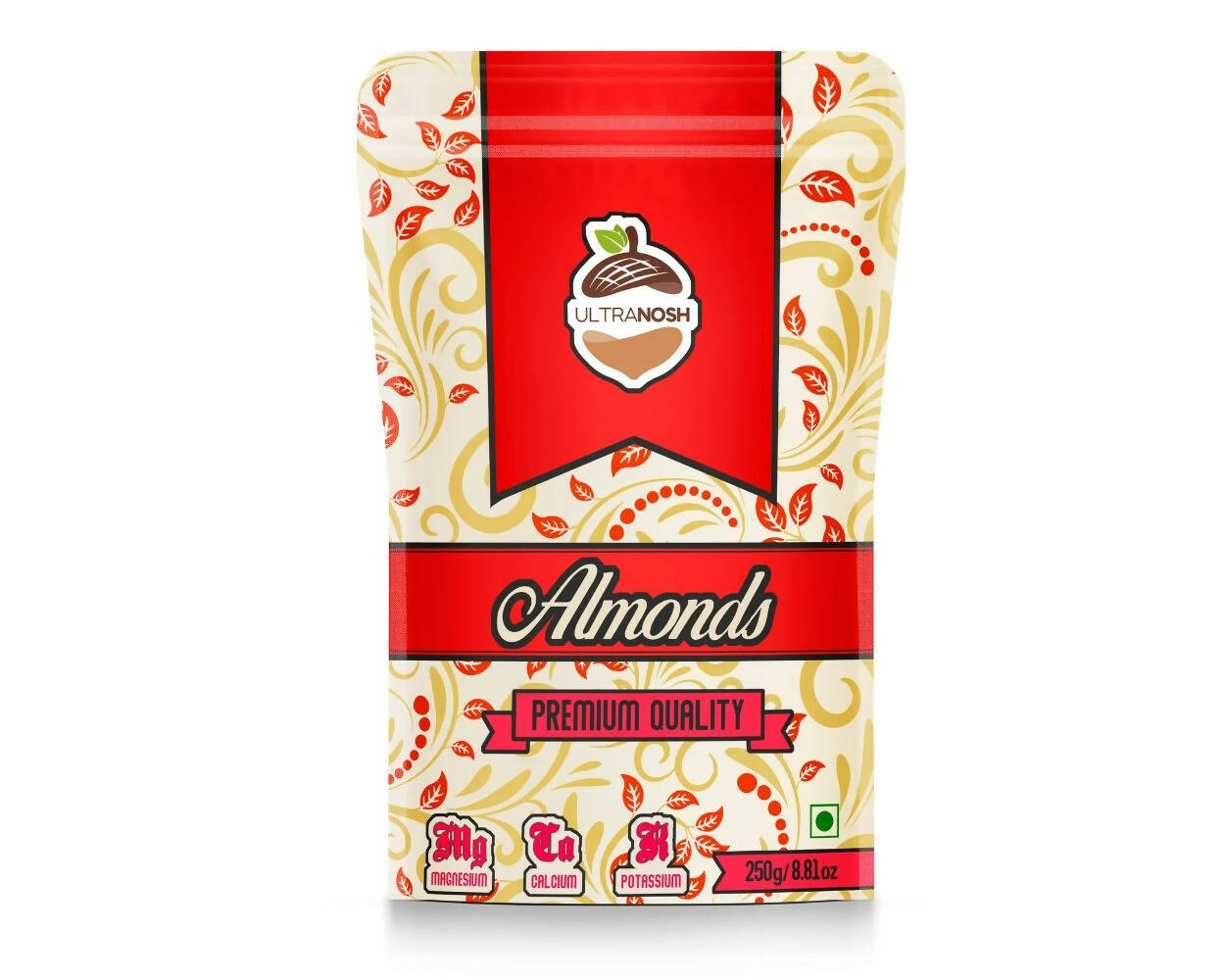 Ultranosh Premium Quality California Almonds | Grocsy