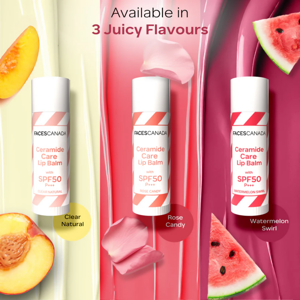 Faces Canada Ceramide Care Lip Balm - Watermelon Swirl 03 | Grocsy