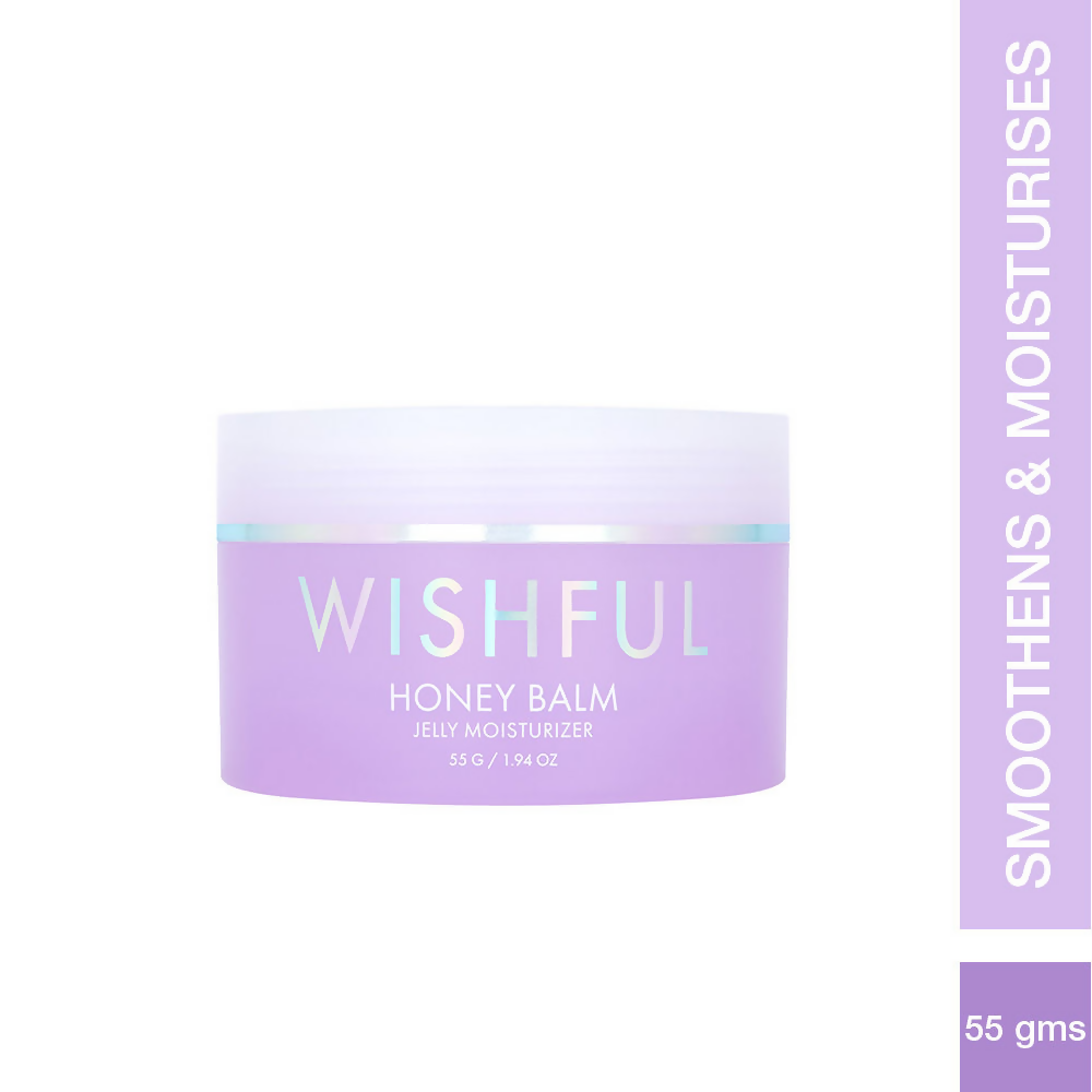 Wishful By Huda Beauty Honey Balm Jelly Moisturizer - Korean Skincare | Grocsy