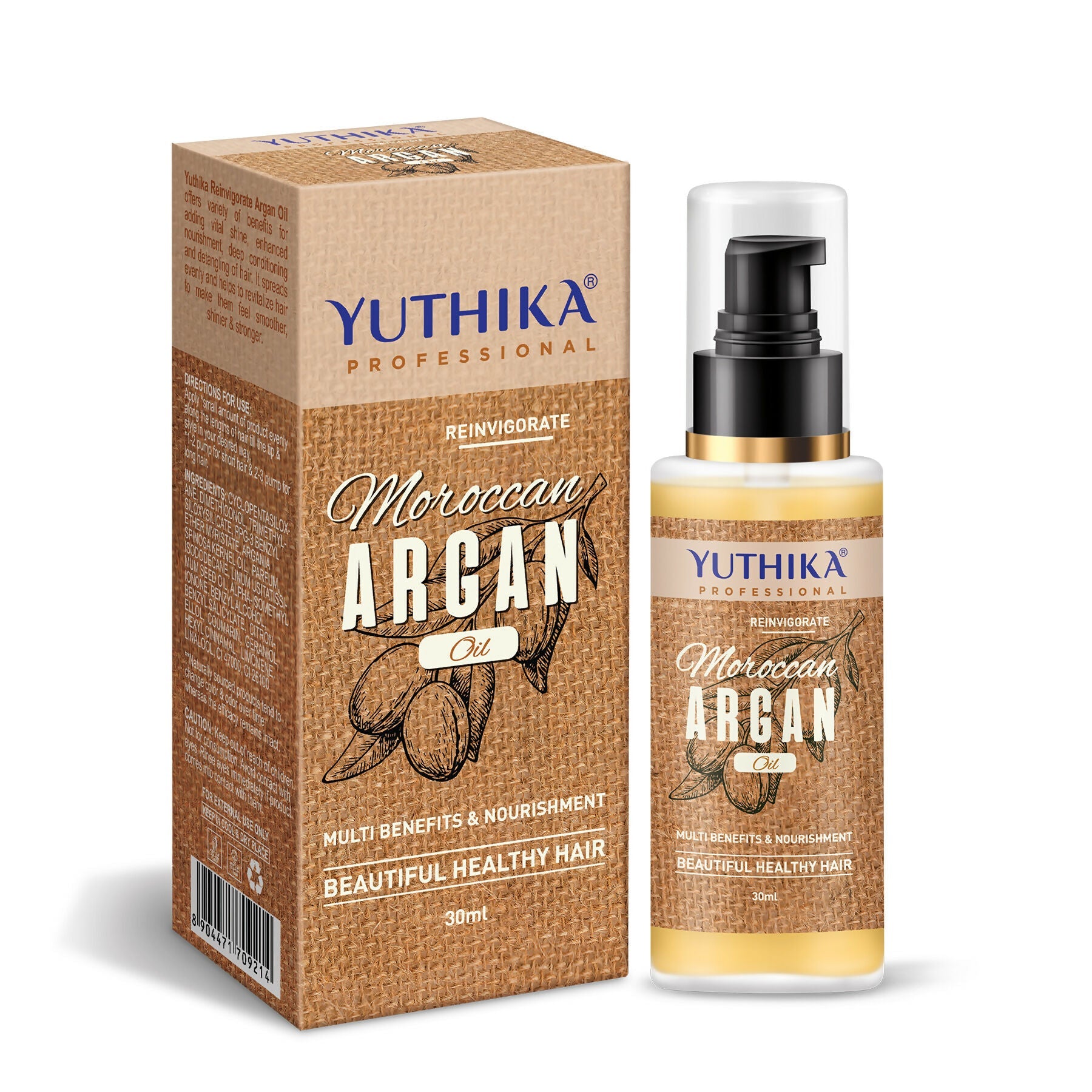 Yuthika Argan Oil Hair Serum - Moroccan Argan Oil | Grocsy