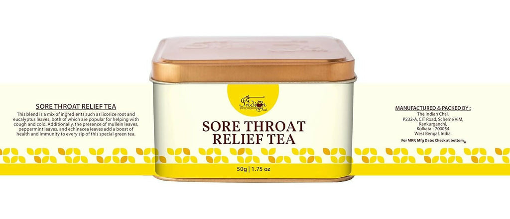 The Indian Chai – Sore Throat Relief Tea | Grocsy