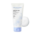 The Face Shop Herb Day Amino Acid Face Wash, Gentle Cleanser that Exfoliates & Brighten Skin - Korean Skincare | Grocsy