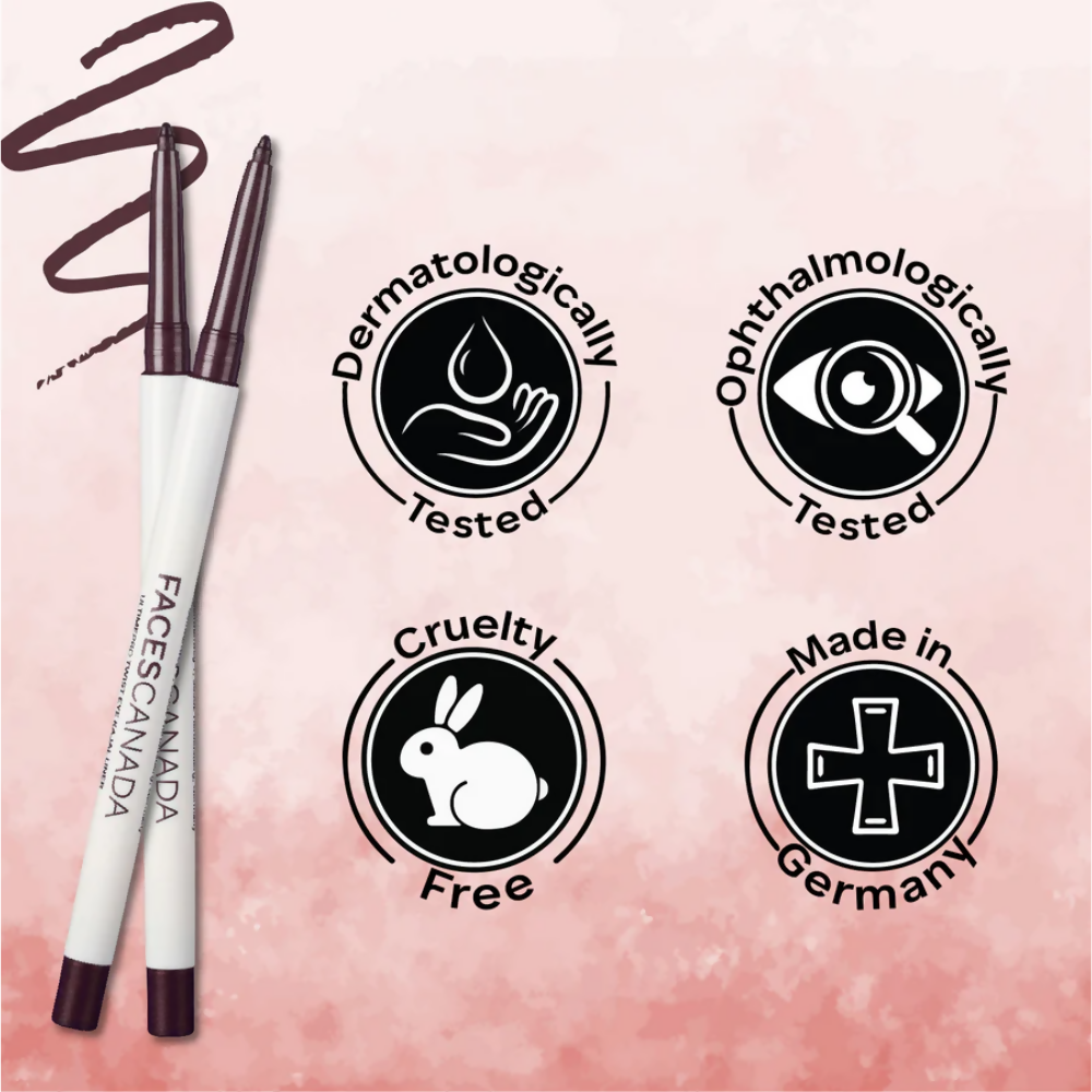 Faces Canada Ultime Pro Twist Eye Kajal Liner - Plum 04 | Grocsy
