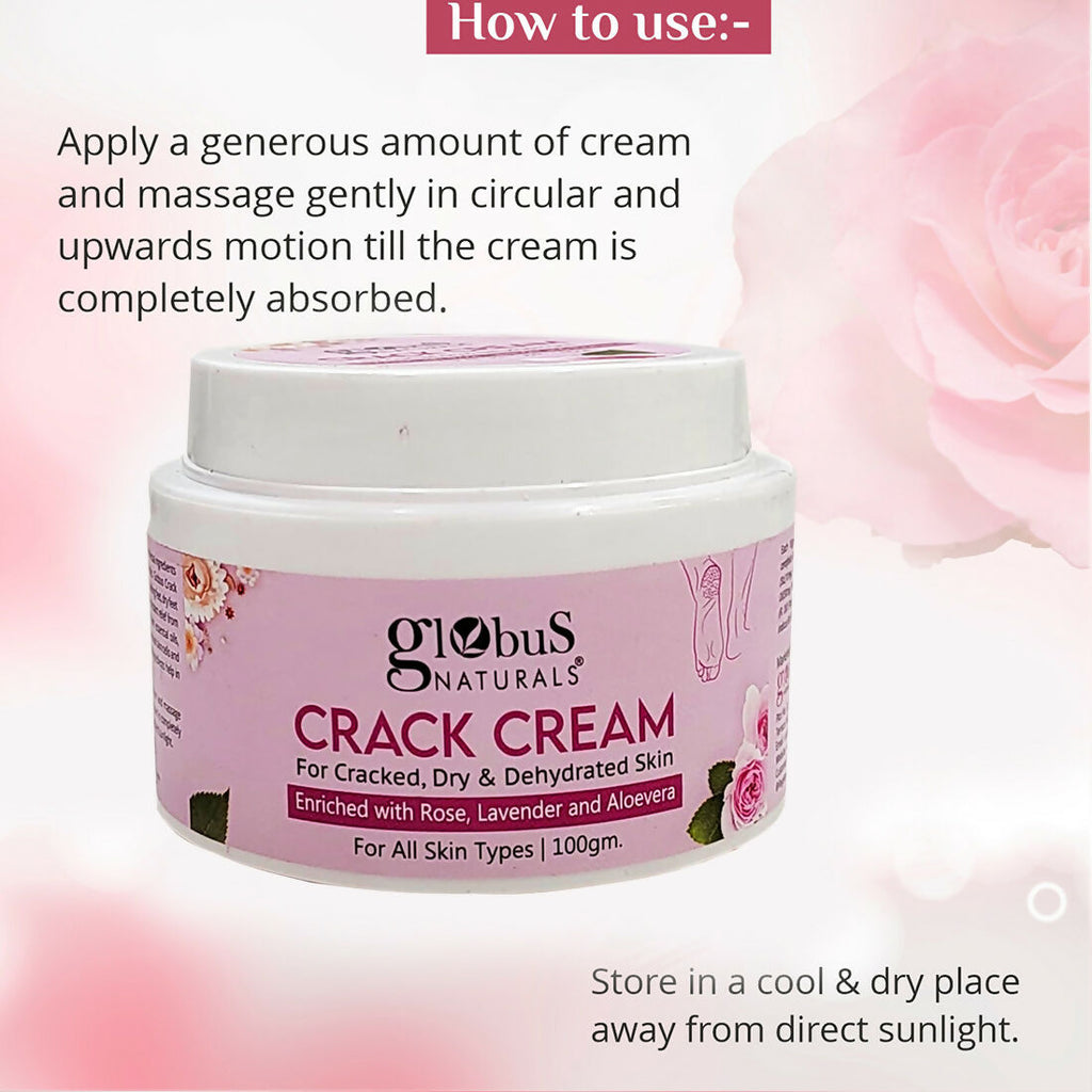 Globus Naturals Crack Cream Rose | Grocsy