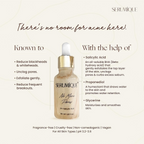 Serumique Salicylic Acid Face Serum No More Pores Starter Conc. 1% | Grocsy