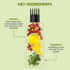 Botanic Hearth Rosemary & Batana Hair Oil | Grocsy