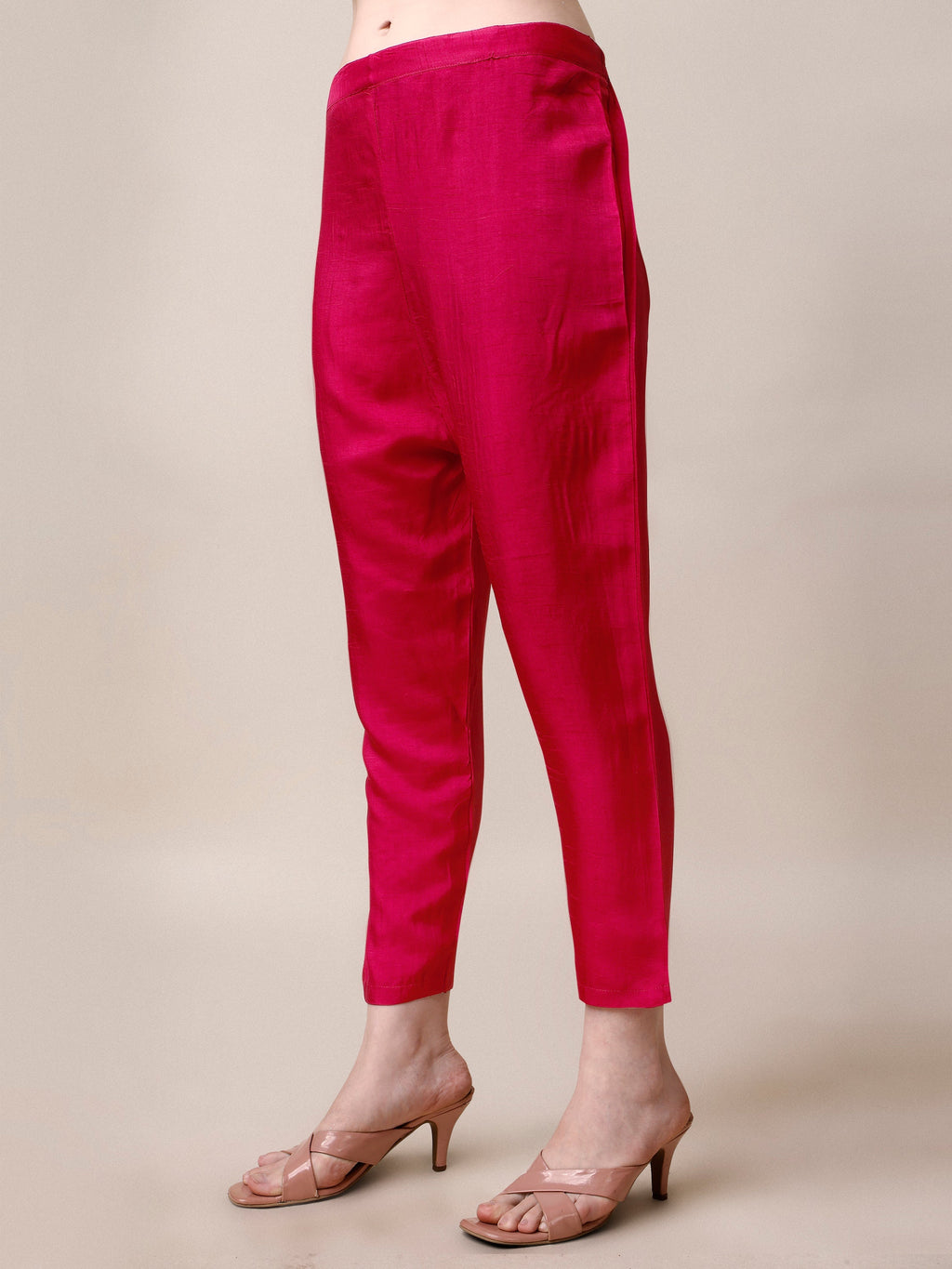 Embroidered Kurta With Pant & Dupatta Set, Multicolor - Hiral Fashion | Grocsy
