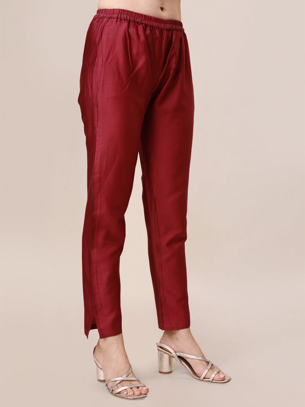 Hand Embroidered Kurta With Pant & Dupatta Set, Multicolor - Hiral Fashion | Grocsy
