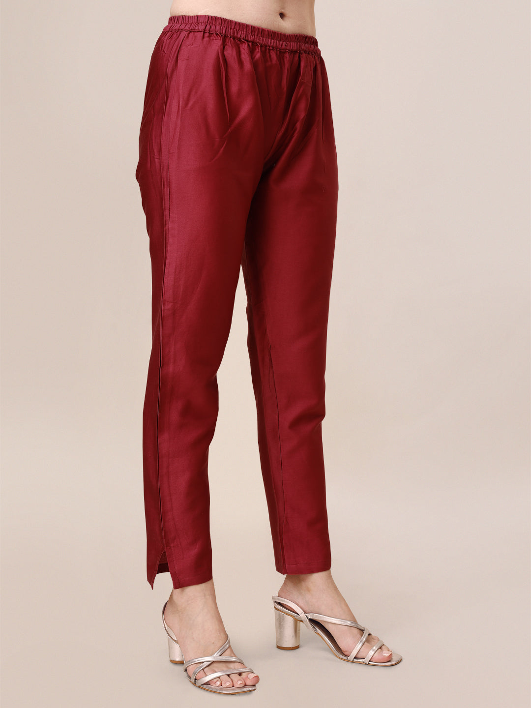 Hand Embroidered Kurta With Pant & Dupatta Set, Multicolor - Hiral Fashion | Grocsy