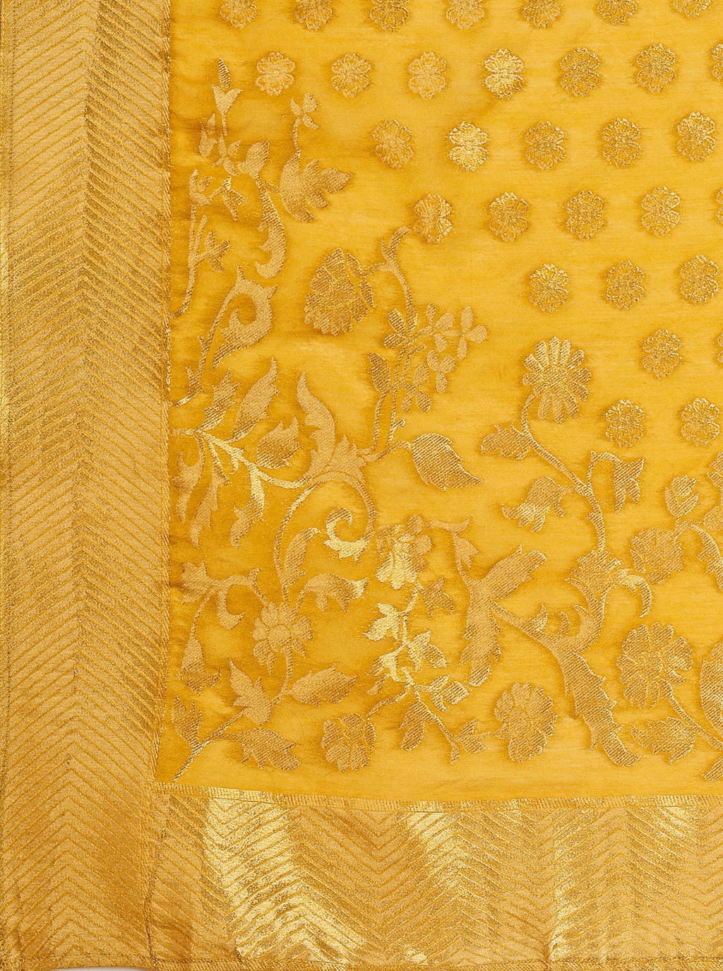 Hand Embroidered Kurta With Pant & Banarasi Dupatta Premium, Multicolor - Hiral Fashion | Grocsy