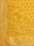 Hand Embroidered Kurta With Pant & Banarasi Dupatta Premium, Multicolor - Hiral Fashion | Grocsy