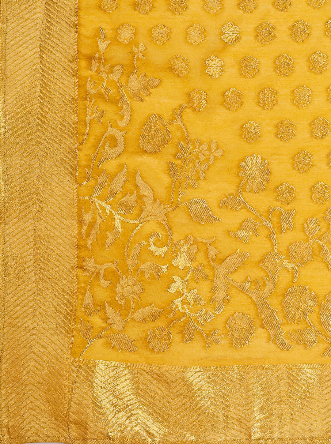 Hand Embroidered Kurta With Pant & Banarasi Dupatta Premium, Multicolor - Hiral Fashion | Grocsy