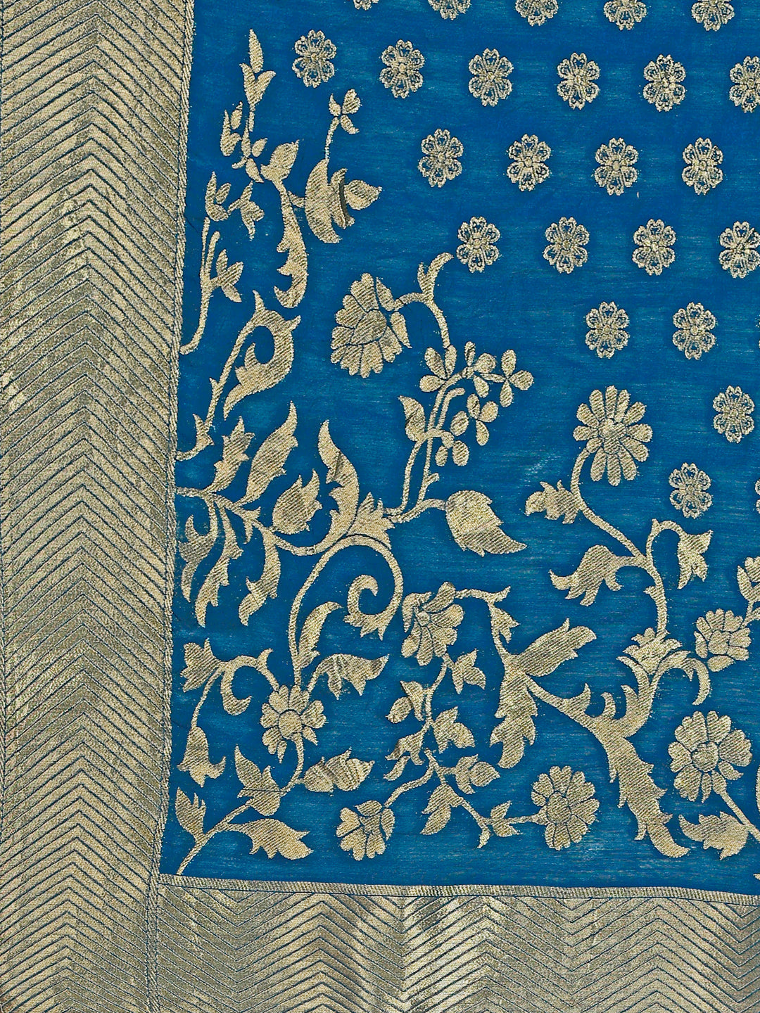 Hand Embroidered Kurta With Pant & Banarasi Dupatta Premium, Multicolor - Hiral Fashion | Grocsy