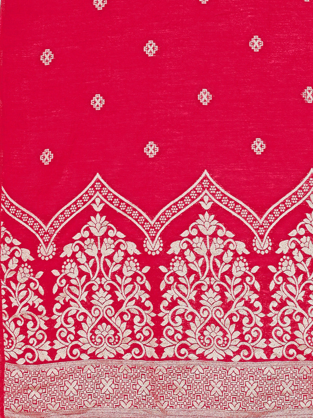 Hand Embroidered Kurta With Pant & Banarasi Dupatta Premium, Multicolor - Hiral Fashion | Grocsy