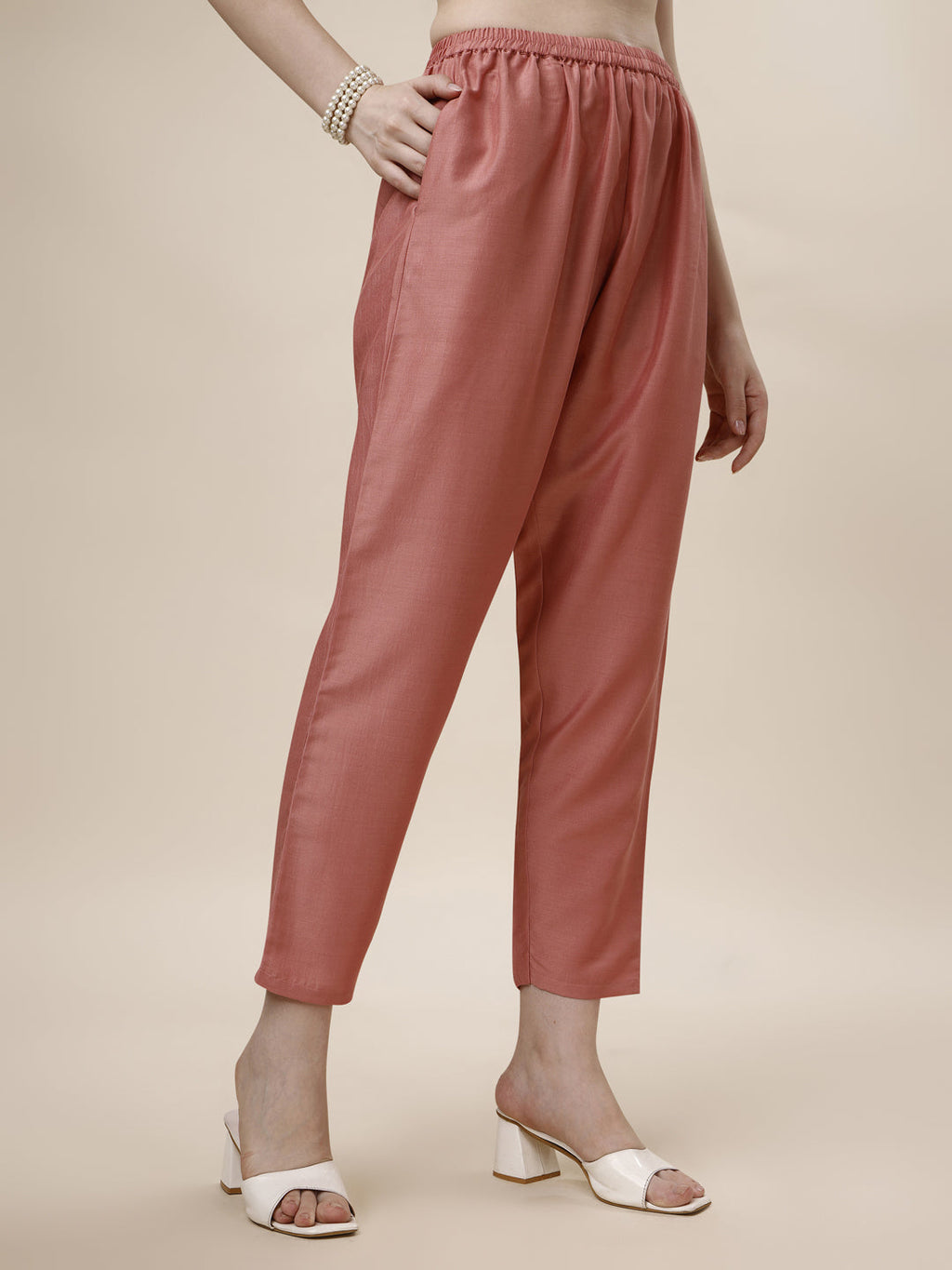 Embroidered & Leheriya Kurta With Pant And Dupatta Set, Multicolor - Hiral Fashion | Grocsy