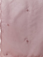 Embroidered Kurta With Moti Embellished Pant And Dupatta Set, Multicolor - Hiral Fashion | Grocsy