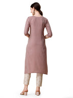 Embroidered Kurta With Moti Embellished Pant And Dupatta Set, Multicolor - Hiral Fashion | Grocsy
