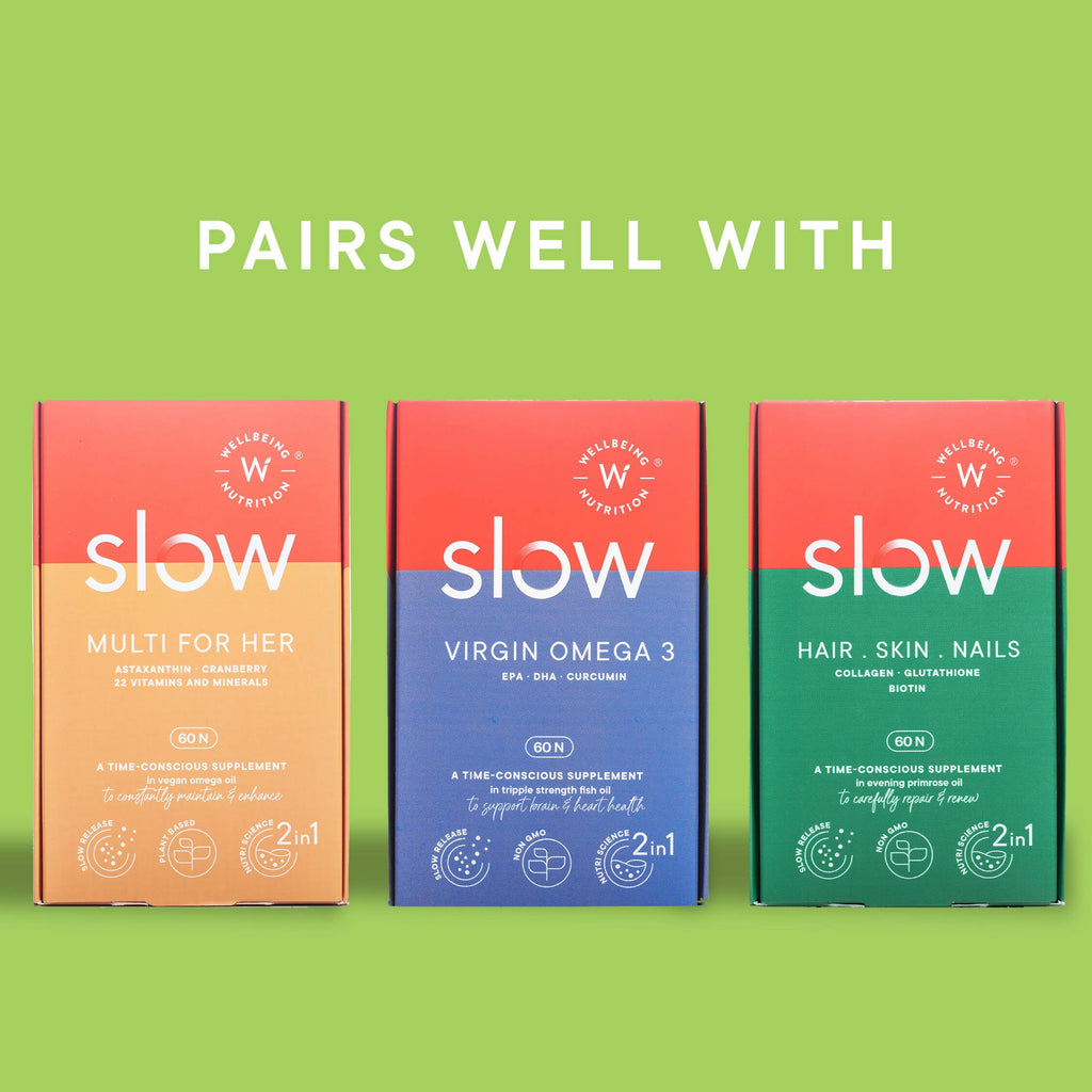Wellbeing Nutrition Slow | Fertility for Her Capsules | Grocsy