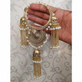 MS Fashion India Bridal Latkan Gold Color Bangles With White Pearls | Grocsy