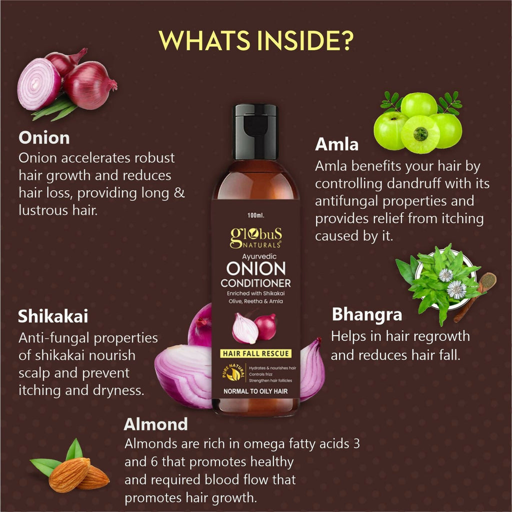 Globus Naturals Onion Conditioner AMBER | Grocsy