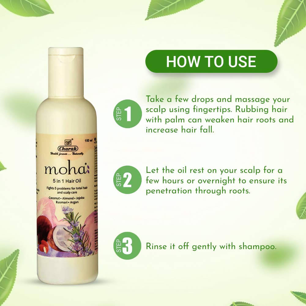 Moha 5 in 1 Hair Oil | Grocsy