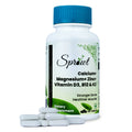 Sprowt Calcium Magnesium Zinc Vitamin D3, B12 & K2 Tablets | Grocsy