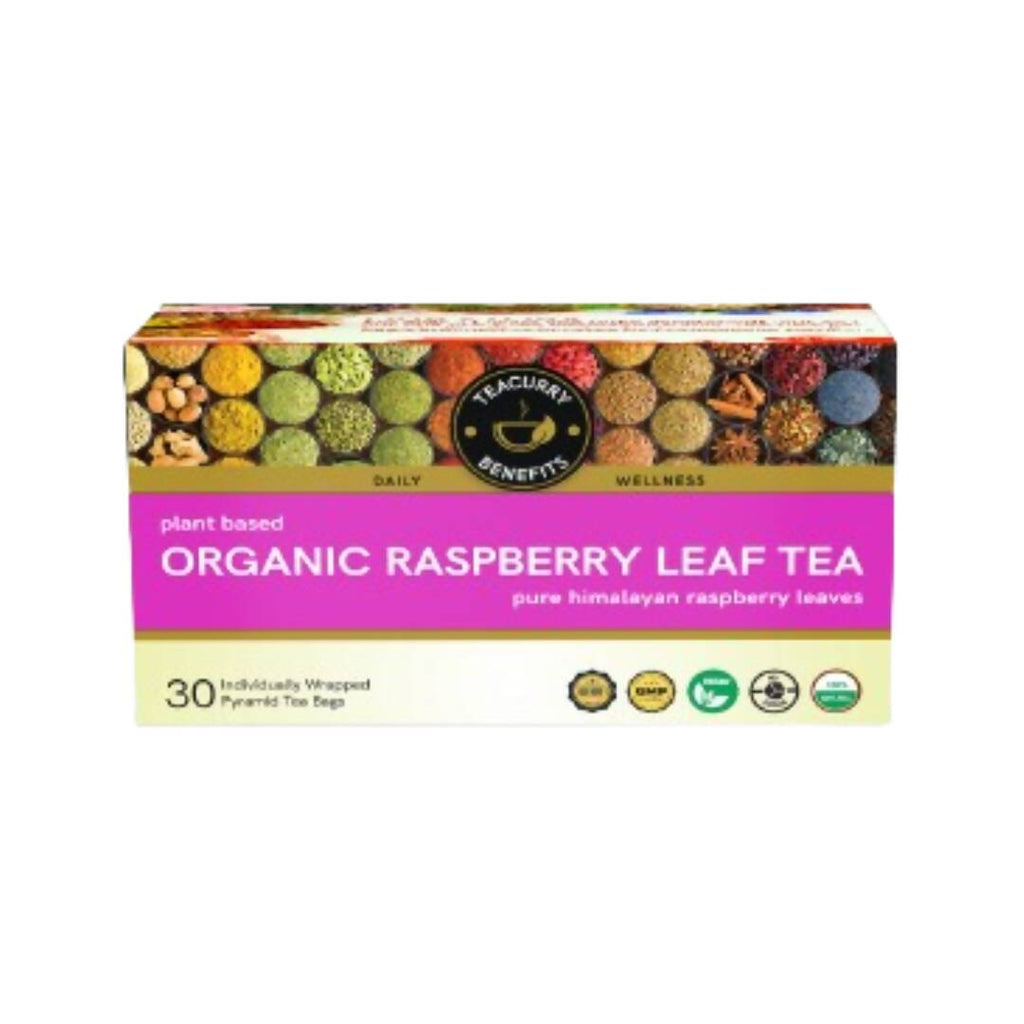 Teacurry Organic Raspberry Tea Bags | Grocsy
