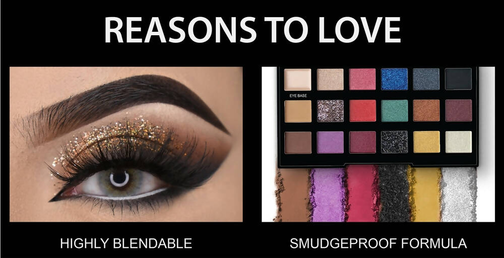 Flicka Game Of Colors Eyeshadow Palette - On Demand | Grocsy