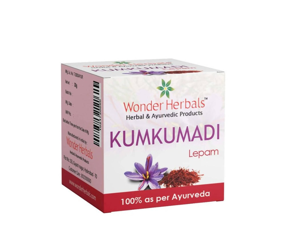 Wonder Herbals Kumkumadi Lepam | Grocsy