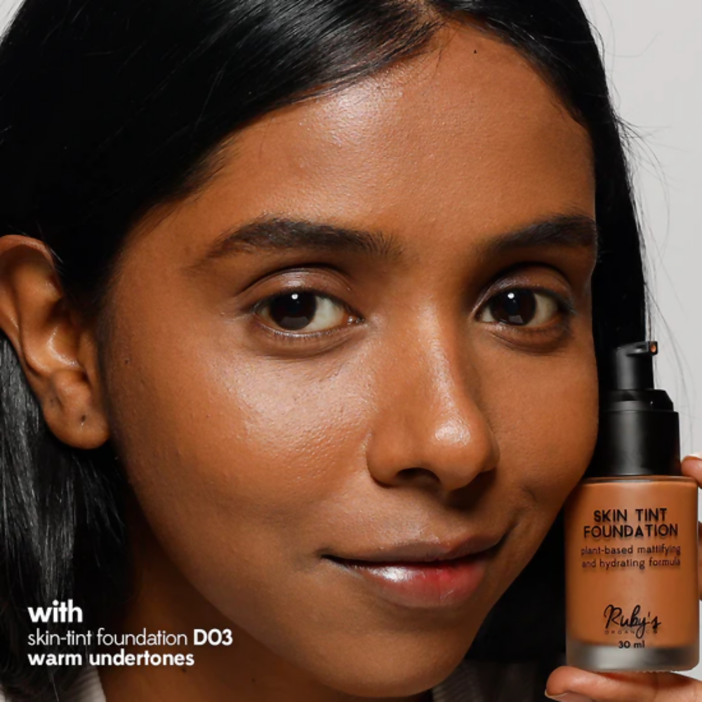Ruby's Organics Skin-tint Mattifying Foundation - D 03 | Grocsy