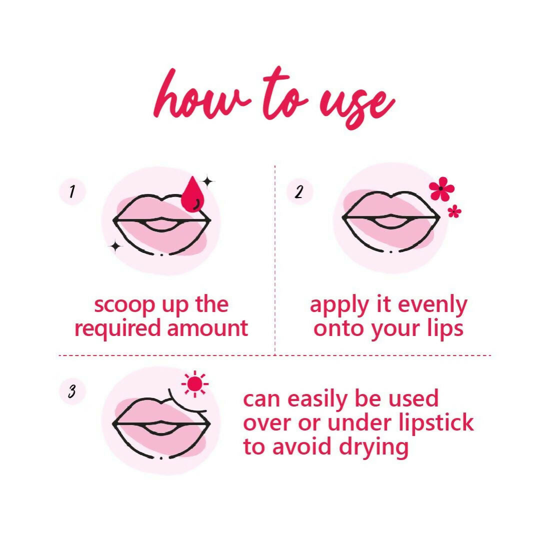 Plum Candy Melts Vegan Lip Balm Red Velvet Love For Dry & Chapped Lips, Natural SPF with Vitamin A | Grocsy