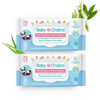 BabyChakra 99% Bamboo Water Soft Wipes | Grocsy