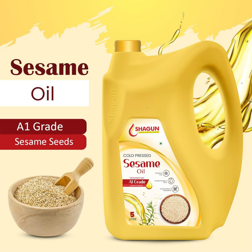 Shagun Cold Pressed Sesame Oil | Grocsy