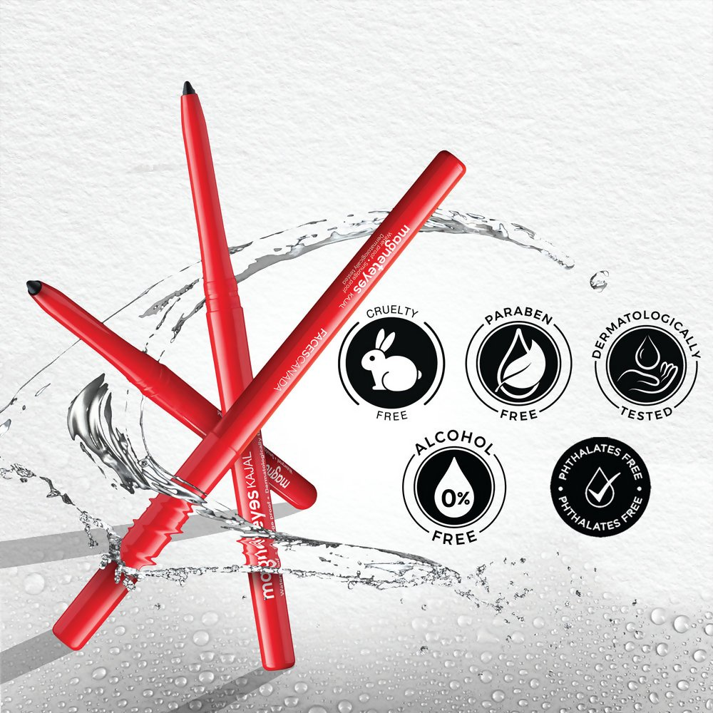 Faces Canada Magneteyes Kajal Stick - Black | Grocsy