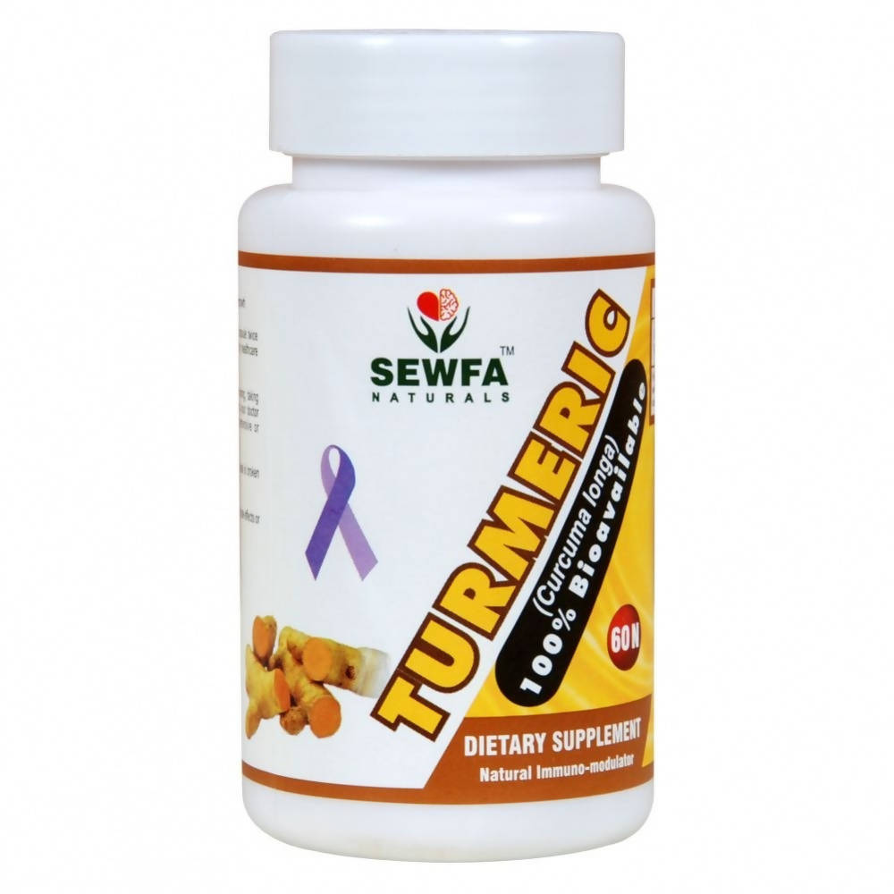 Sewfa Naturals Turmeric Capsules | Grocsy