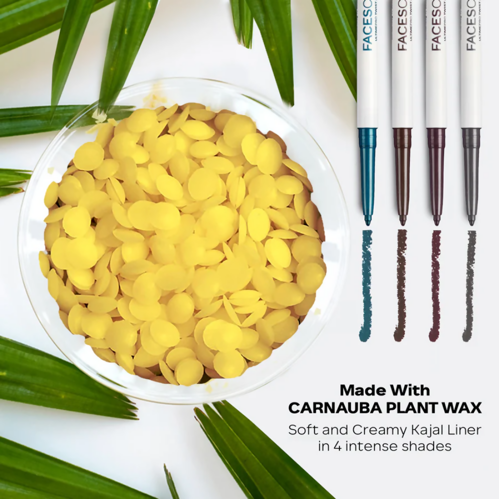 Faces Canada Ultime Pro Twist Eye Kajal Liner - Silver 01 | Grocsy