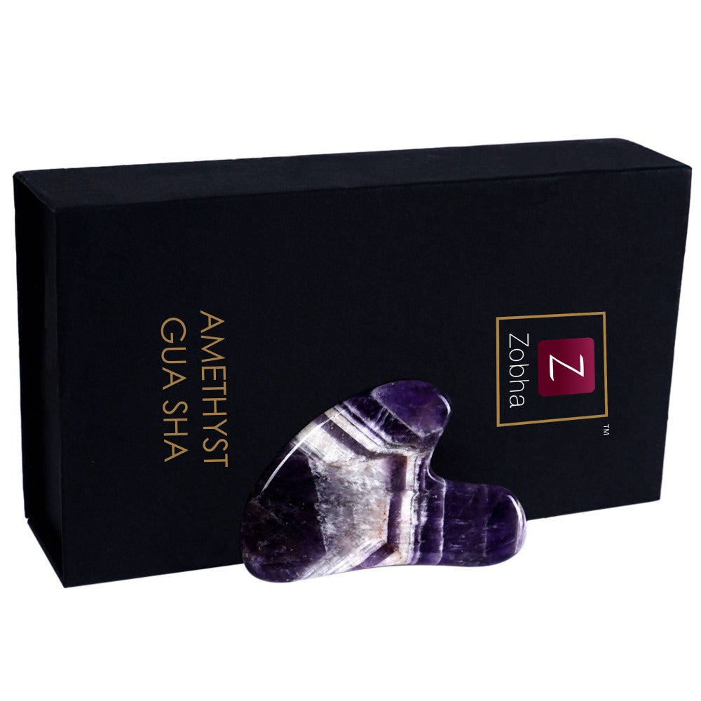 Zobha Amethyst Gua Sha | Grocsy