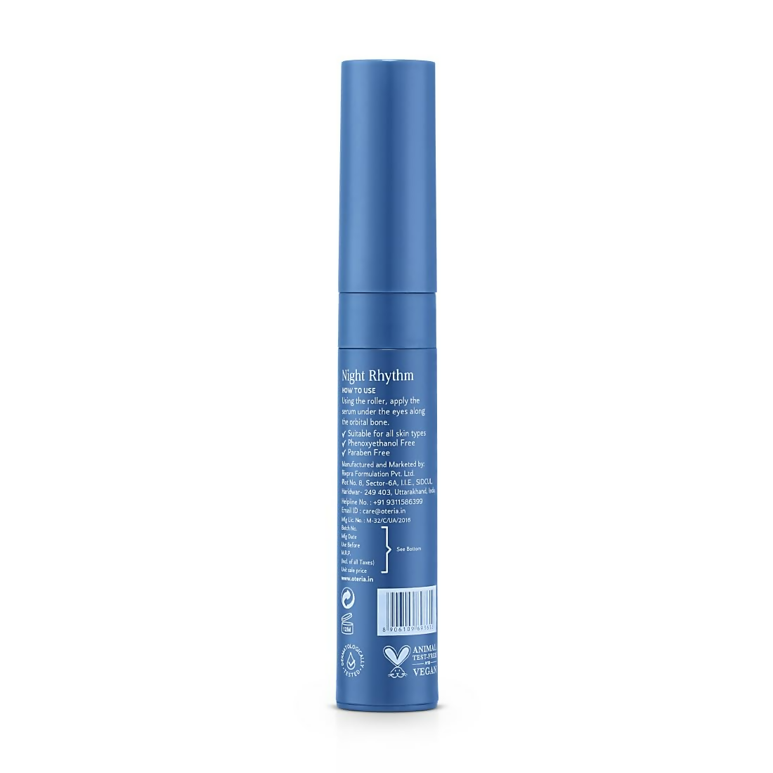 Oteria Time Travel Under Eye Serum For Dark Circle & Reduces Under-Eye Puffiness | Grocsy