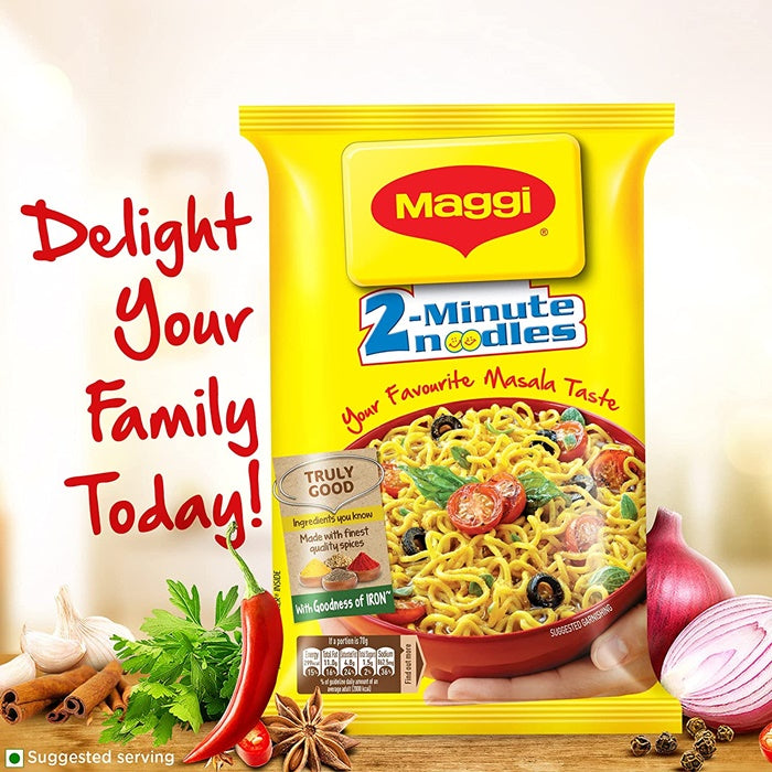 Nestle Maggi 2-Minute Noodles Masala | Grocsy